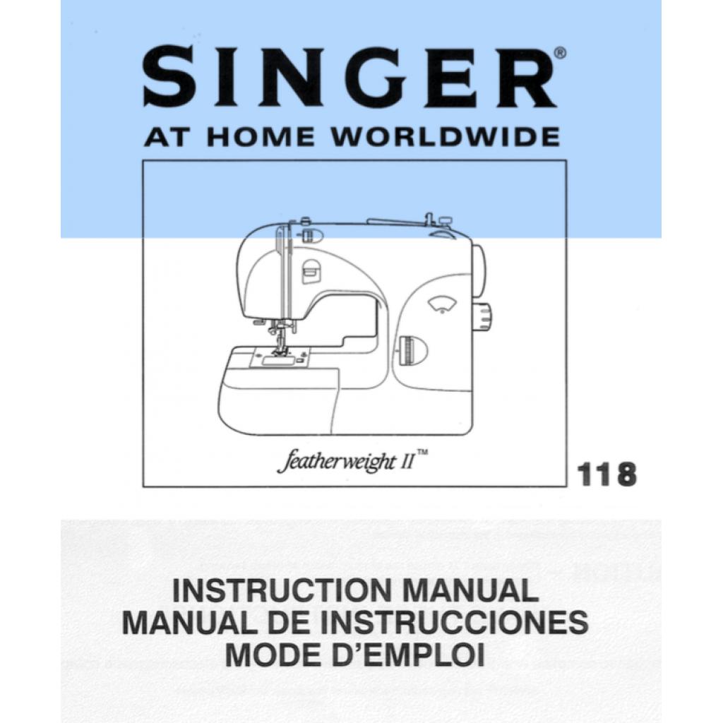 Singer Instruction Manuals