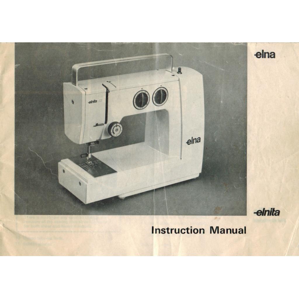 ELNA 6000 Instruction Booklet (Download)