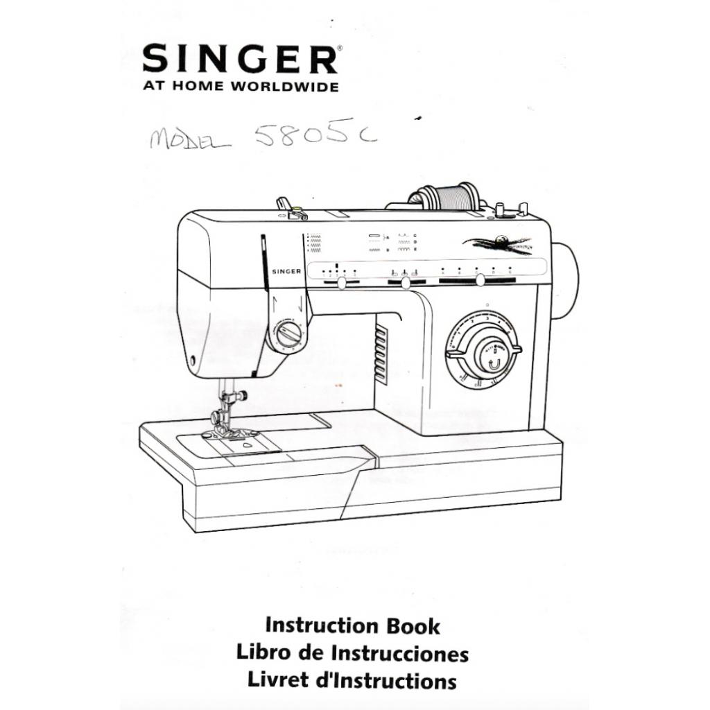 SINGER 5805C Instruction Manual (Download)