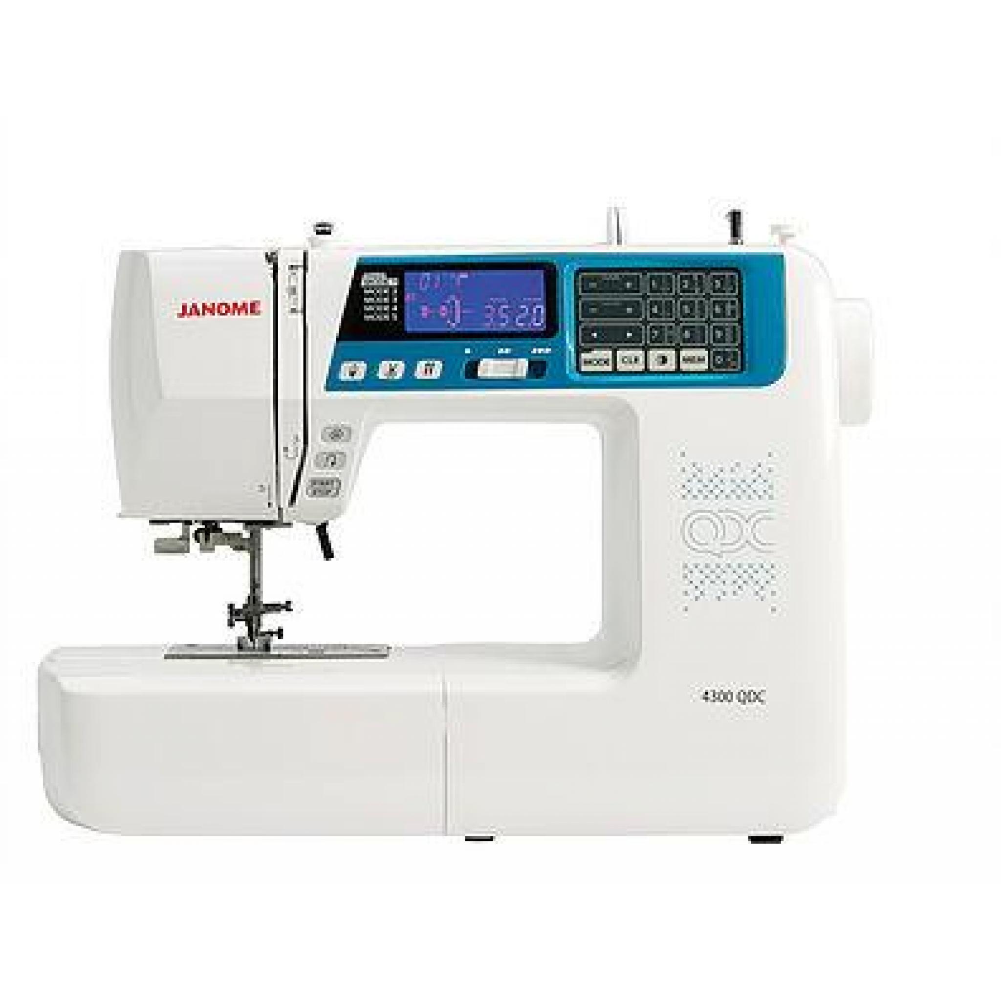 JANOME 4300QDC Computerised Free-arm Sewing Machine