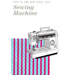 JONES BROTHER Model VX810, VX807 & VX800 Sewing Machine  Instruction Manual (Printed)