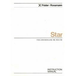 FRISTER + ROSSMANN Star 90, 100, 102 & 104 Instruction Manual (Download)