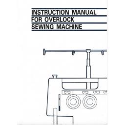 BROTHER  734DP & 834DP Overlocker (Serger) Instruction Manual (Download)