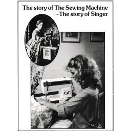 The Story of the Sewing Machine Booklet