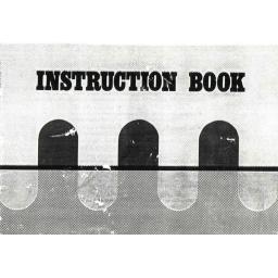 NEW HOME 696 Instruction Manual (Printed)