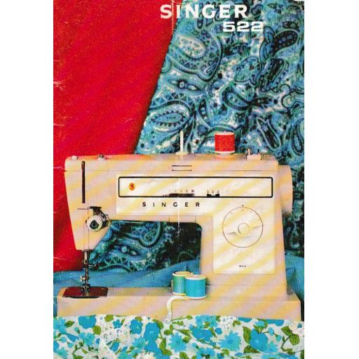 SINGER 522(K) Instruction Manual (Printed)