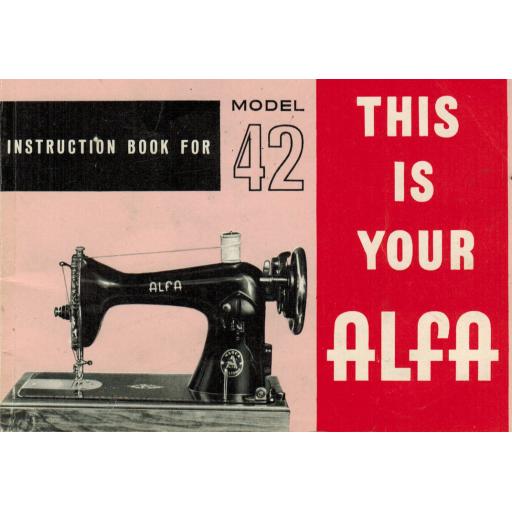 ALFA Model 42 Instruction Manual (Download)