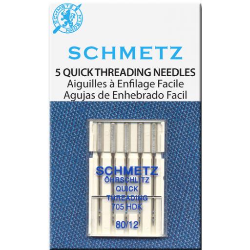 Schmetz Sewing Machine Needles Quick Threading size 90(14)