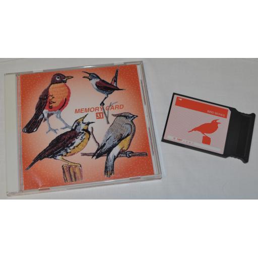 JANOME Embroidery Design Card No. 31 - BIRDS