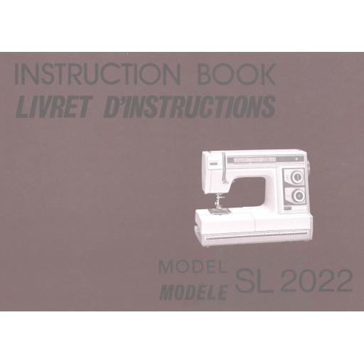 NEW HOME SL2022 Instruction Manual (Printed)