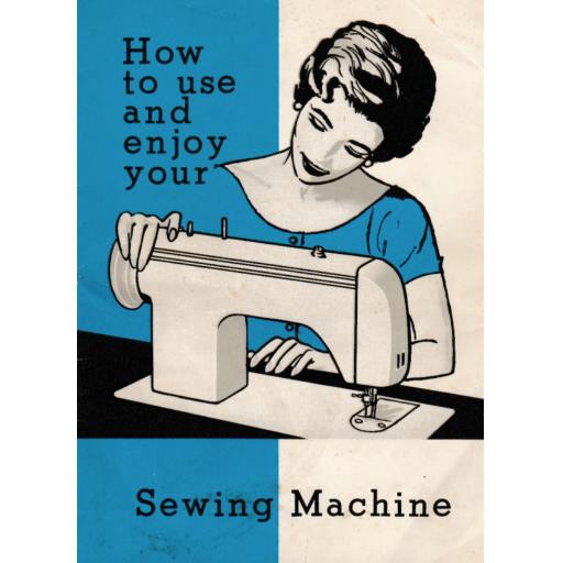 JONES BROTHER 1681 Zigzag Sewing Machine Instruction Manual (Download)
