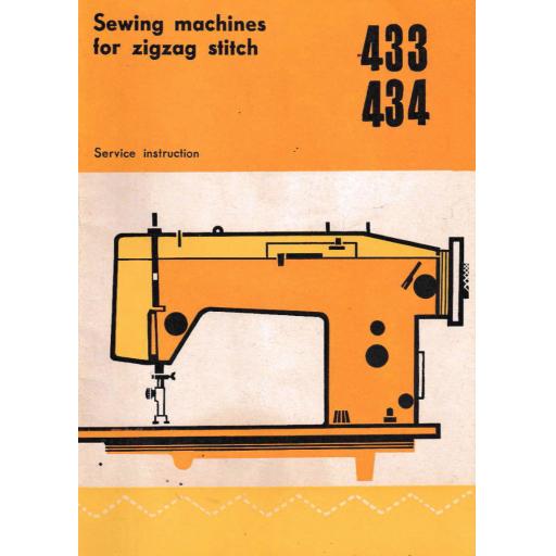 JONES Models 433 & 434 Sewing Machine Instruction Manual (Download)