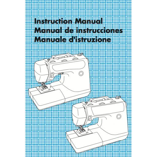 BROTHER PS 53, PS55 & PS57 + Star 230 & 240 Instruction Manual (Printed)