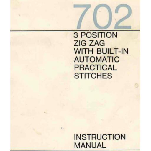 Frister + Rossmann Model 702 Instruction Manual (Download)