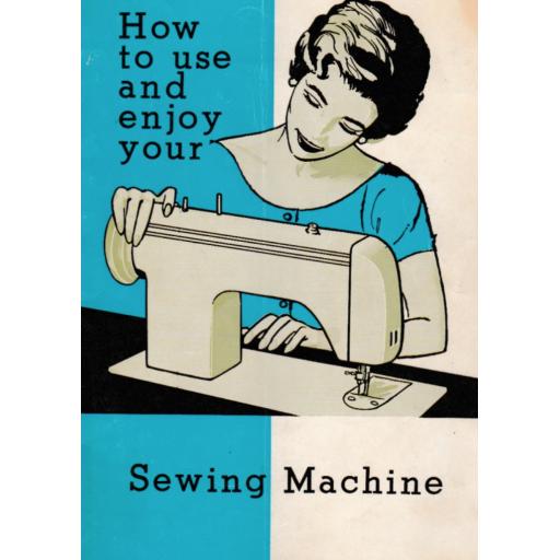 JONES Model 882 Sewing Machine Instruction Manual (Printed)