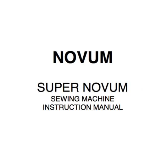 NOVUM Super Novum Instruction Manual (Printed)