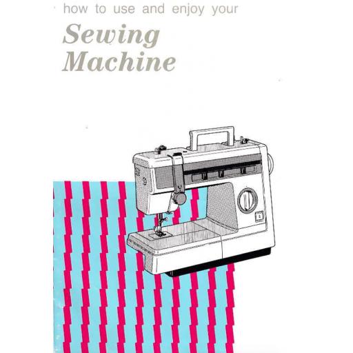 JONES BROTHER Model VX810, VX807 & VX800 Sewing Machine Instruction Manual (Download)