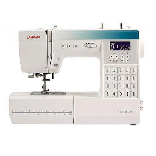 JANOME Sewist 780DC Computerised Free-arm Sewing Machine