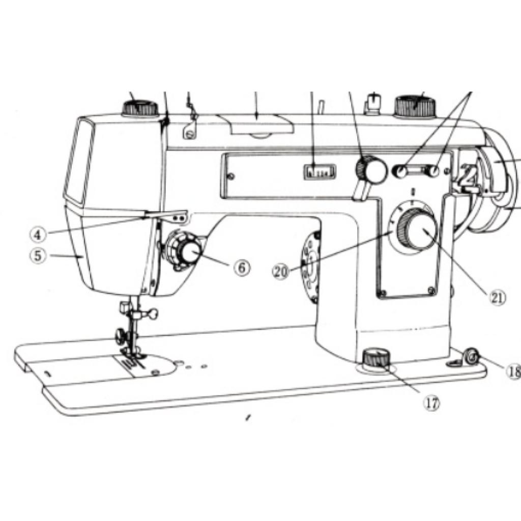 JONES BROTHER Model 171 Sewing Machine Instruction Manual (Download)