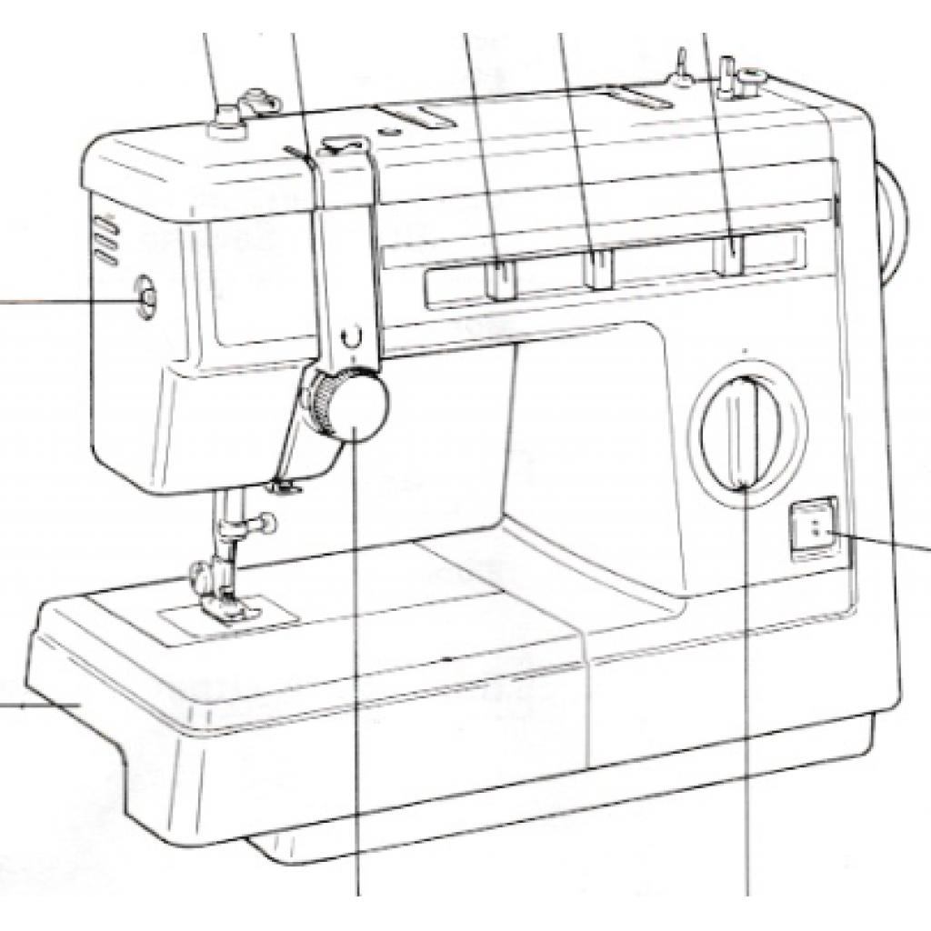 JONES or BROTHER Model VX 857 VX880 VX883 Sewing Machine Instruction Manual instruction sewing machine