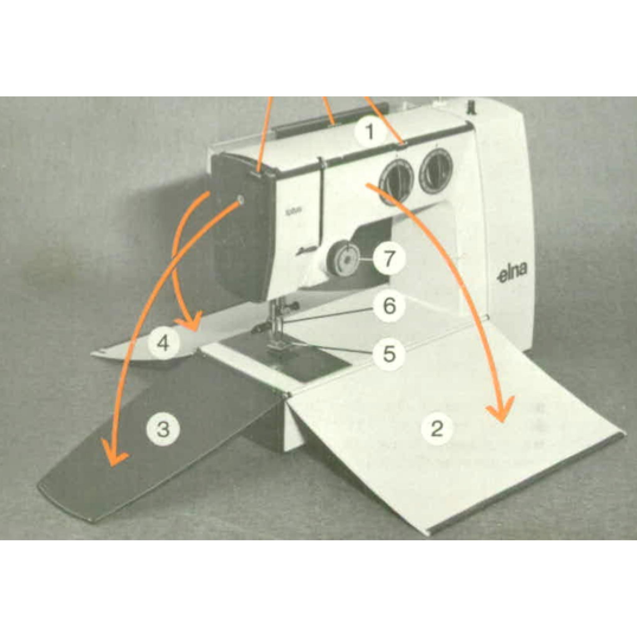 ELNA Lotus ZZ Instruction Booklet & Sewing Guide (Printed)