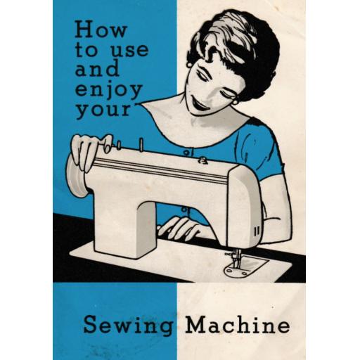JONES BROTHER Model 881 Sewing Machine Instruction Manual (Printed)