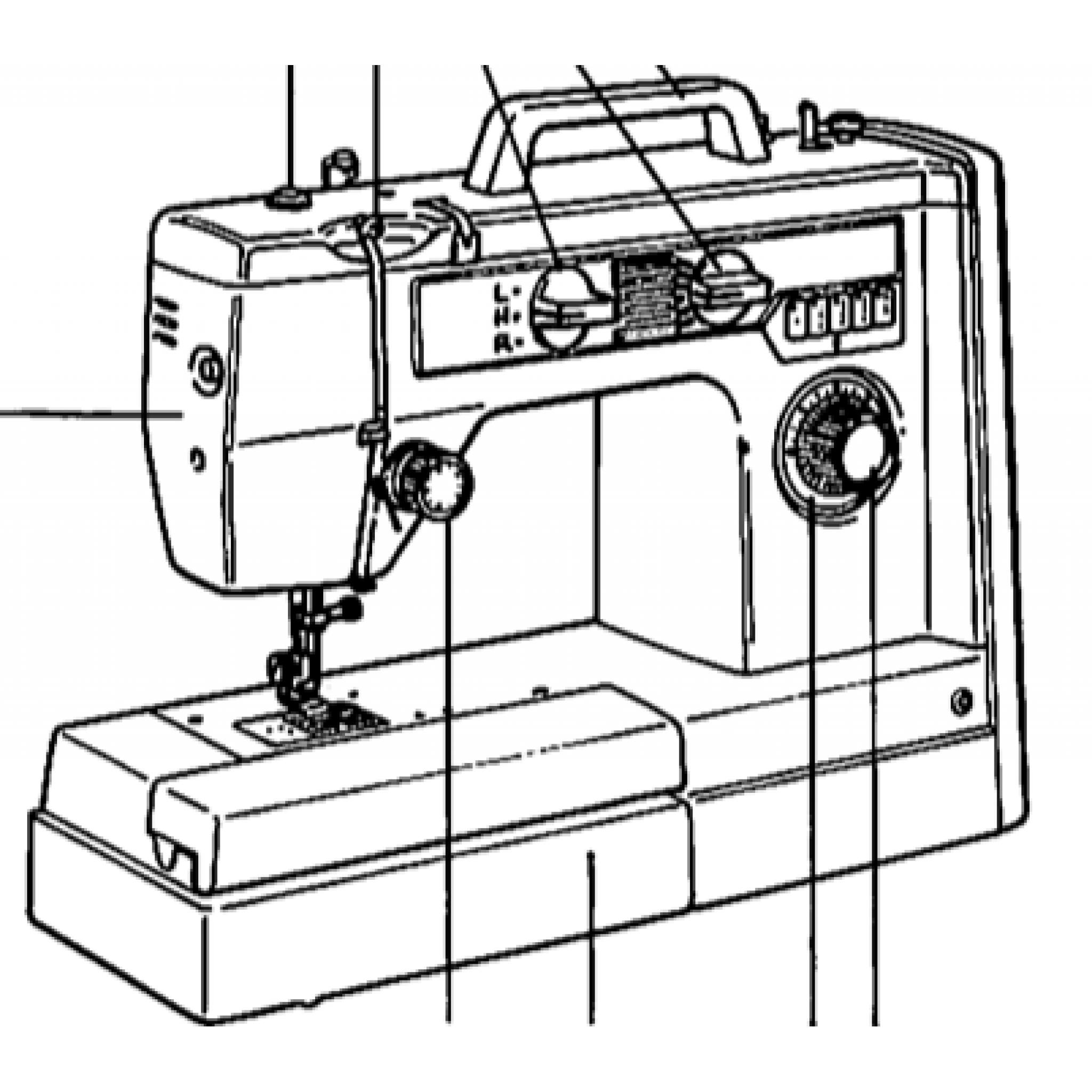 JONES or BROTHER models VX710 & VX730 Instruction Manual (Download)